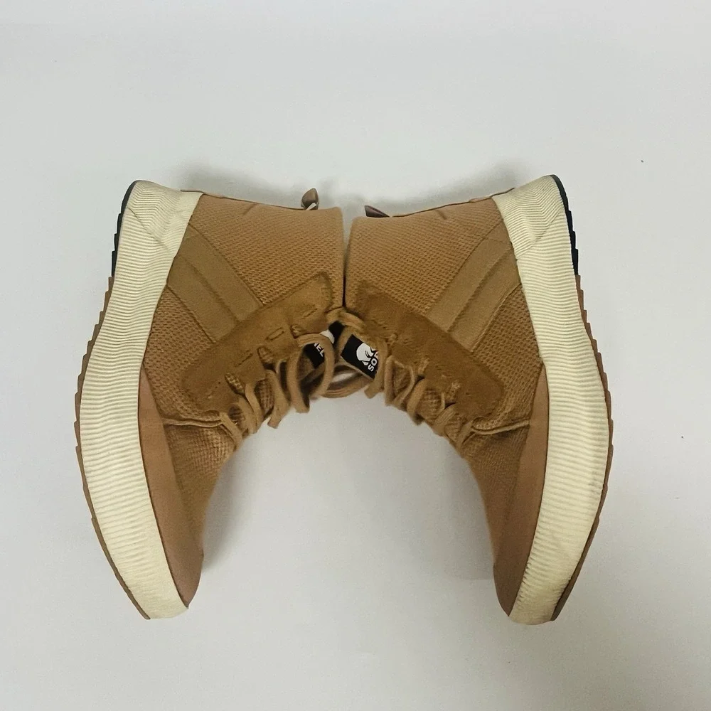 Sorel Out N About III Mid Sneakers Women's Tawny Buff Round Toe Waterproof - 11‎